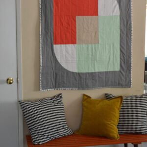 Color Block Baby Quilt Pattern - PDF Download